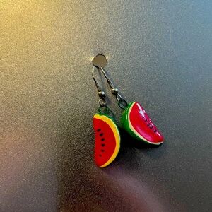 Watermelon earrings